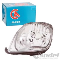 Alkar H4 Scheinwerfer Schwarz Links Passend FüR Toyota Yaris | 2775268