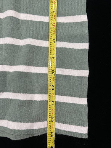 Ralph Lauren Sport V-neck Short Sleeve Tee Size S Striped Fitted Y2K - Picture 7 of 7