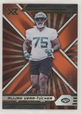 2021 Panini XR Rookies Orange 14/99 Alijah Vera-Tucker #113 0nr3