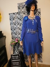 Blue Dress XL (14) church work travel