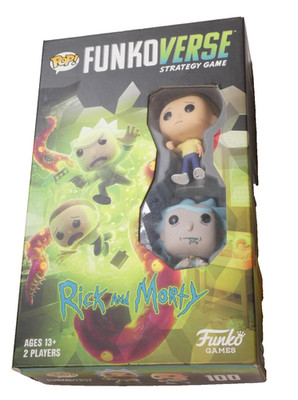 FunkoVerse Rick And Morty Strategie Brettspiel Funko Pop Minis Puzzle Spiele