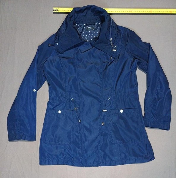 Women M&Co Jacket Black Polyester 36 / S / 44