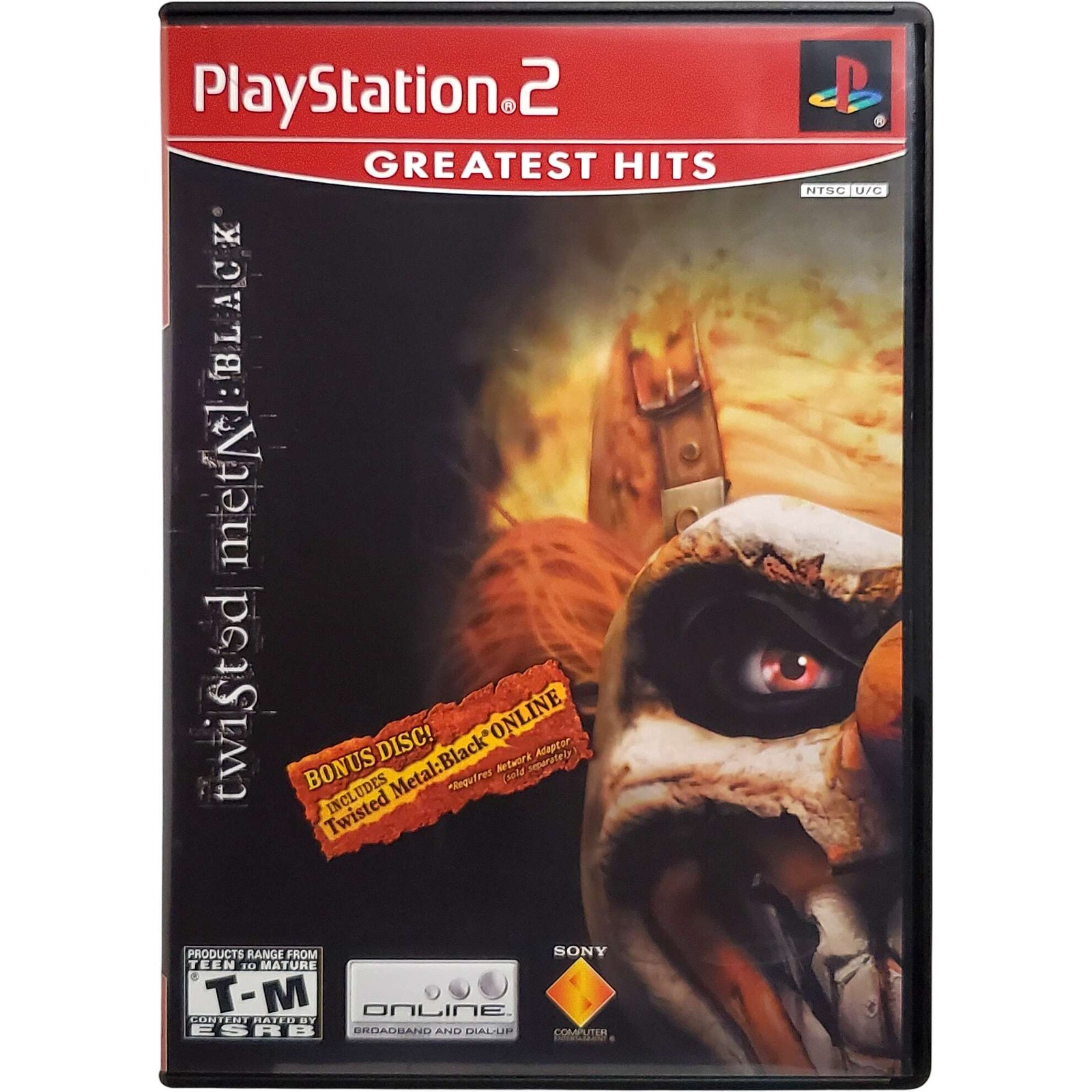 Twisted Metal Black & Twisted Metal Black Online - Sony Playstation 2 PS2