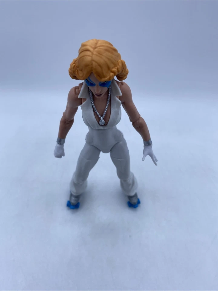 Figura de acción Marvel Legends Dazzler X-Men Warlock BAF Hasbro 6" Marvel-LEER Foto 2 de 4