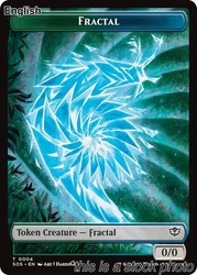 Fractal (0004) // Inkling (006) Double-Sided Token - Secrets of Strixhaven