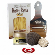 Black Summer Truffle Fettuccine Dinner Kit Fresh Italian Truffles