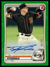 Tyler Fitzgerald - 2020 Bowman Prospects Autographs #PA-TF Green /99 (AU, RC)
