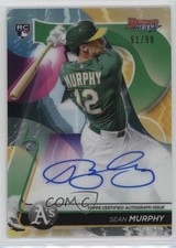 2020 Bowman's Best of 2020 Green Refractor 51/99 Sean Murphy #B20-SM Auto 3c2
