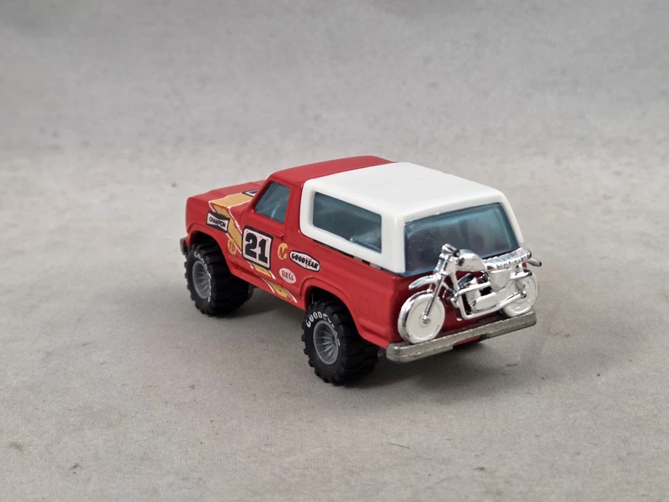 Hot Wheels Real Riders Ford Bronco 1980 ca. 1:58 graue Felgen - Bild 4 von 4