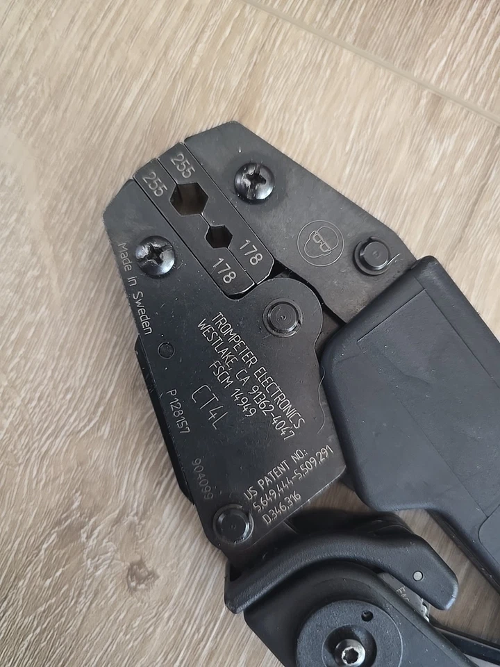 Trompetero ISO 9001 TK-1 Coaxial Conector BNC Herramienta de Crimpado CT4L y Pelacables 010-0055 Foto 4 de 4