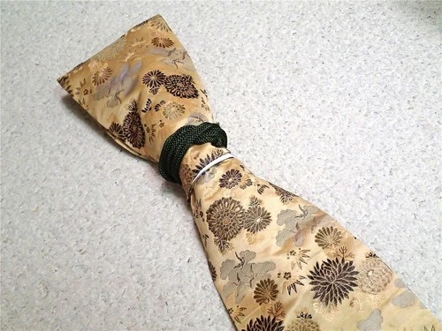 Sword Bag Japan Katana Craftsmen's Handmade Vintage Kimono Obi 122cm S062t