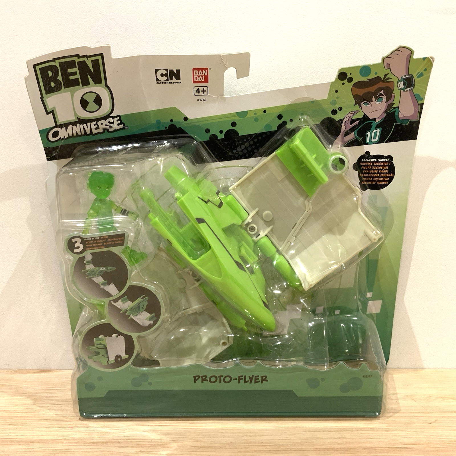 Ben 10 Omniverse Proto Flyer Bandai Toy & Action Figure ~ Unopened