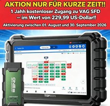 TOPDON One Lite 10.1 Profi KFZ OBD2 Diagnosegerät ALLE SYSTEM ECU Coding VW