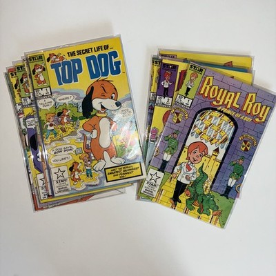 Top Dog 1-8 and Royal Roy 1-6 Set Star Comics