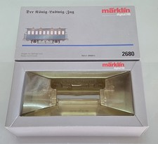 M&auml;rklin H0 2680 Originalverpackung K&ouml;nig Ludwig Zug Wagen f&uuml;r Gefolge gebraucht