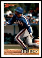 Butch Huskey 1993 Bowman #46 New York Mets MLB READ FREE SHIPPING AutographDen