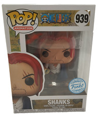 Funko Pop Shanks One Piece 939 Roter Shanks E...