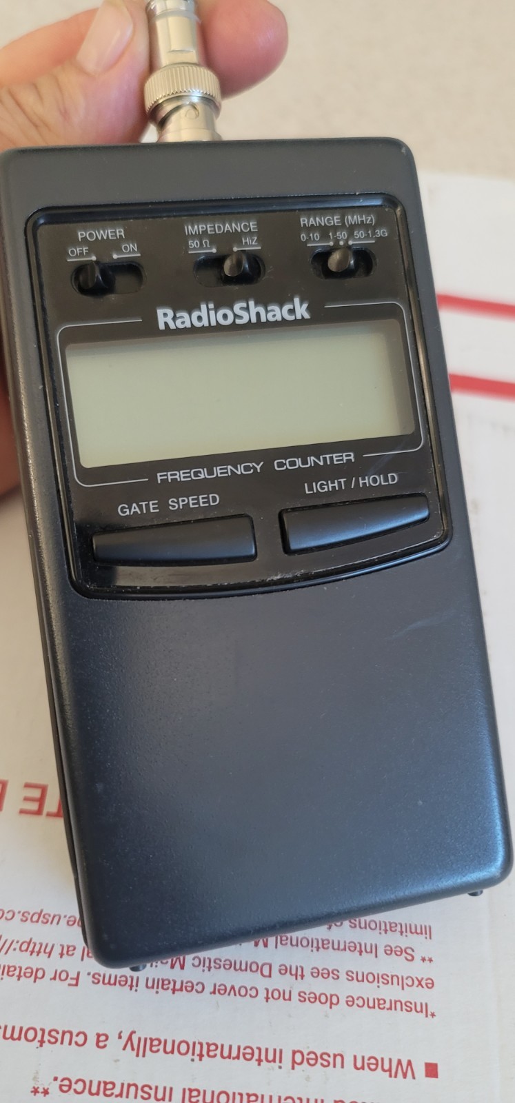 RADIO SHACK FREQUENCY COUNTER FOR CB AND HF TRANSCEIVER | eBay