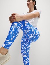 Marks  Spencer Womens Blue/White Leggings - M S