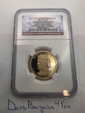 2011 S $1 Andrew Johnson PF 69 Ultra Cameo Presidential Coin NGC Early Release