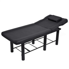 185cm Professional Stationary Massage Table With Backrest For Treatment Table