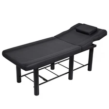 185cm Professional Stationary Massage Table With Backrest For Treatment Table