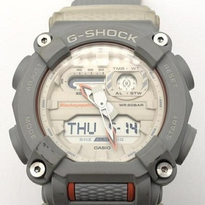 Casio G-Shock GA-900BEP BlackEyePatch Grau Orange Gebraucht Uhr