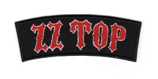 ZZ Top Sew-on Patch | American Blues Hard Boogie Southern Rock Band Logo