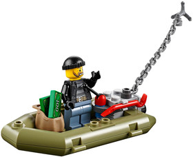 LEGO City 60130 Prison Island 100% Complete Retired Set - RARE