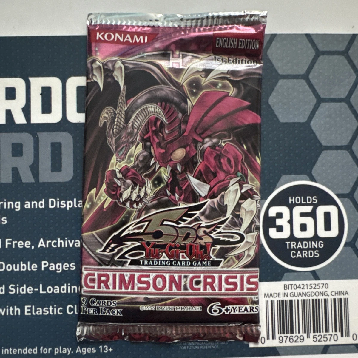 Yu-Gi-Oh! TCG Crimson Crisis Sealed Collectible Card Game Packs