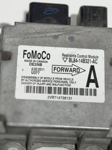 2011 Ford Escape Restraints Control Module - (BL84-14B321-AC) - OEM - Picture 8 of 8