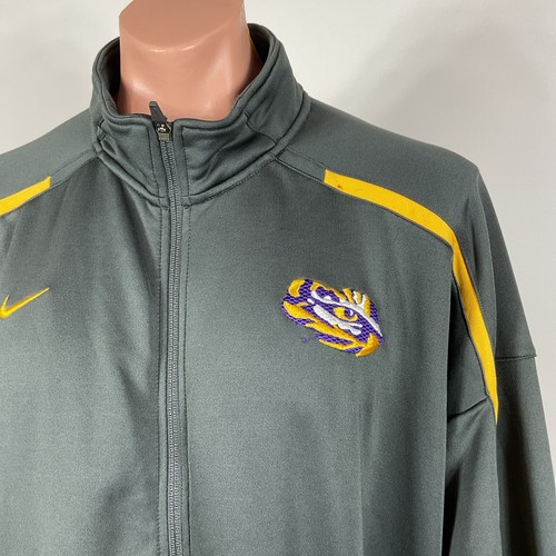 Chaqueta LSU Nike Player EMITIDA 2010 Capital One Bowl Orlando 3XL - Imagen 2 de 10