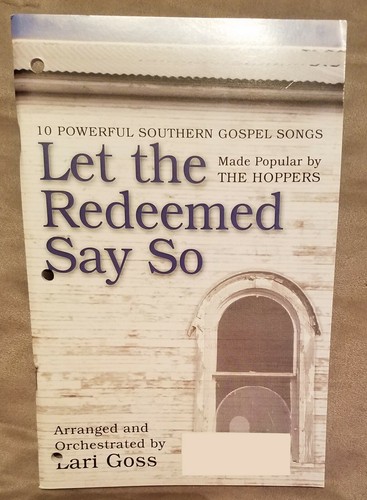 Let The Redeemed Say So (choral books) - Picture 1 of 3