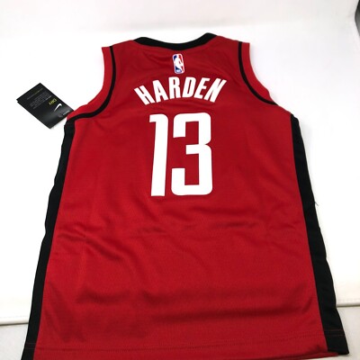 Nike Houston Rockets Red Jersey James Harden Size Youth 8 Small | eBay