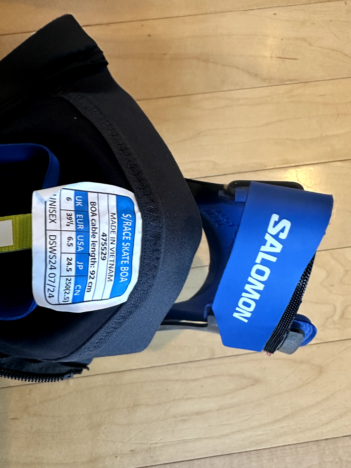 Scarpone da sci Salomon S Race BOA taglia 39 1 3 nuovo mai