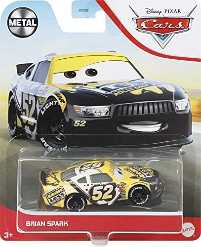 Brian 1台　カーズ　マテル　cars mattel Cars 2021 Mattel 1:55 Diecast Mini Car 1 Pack Brian Sparks