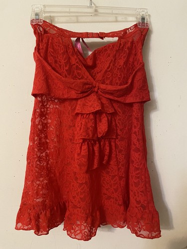 VICTORIA'S SECRET THE LACIE RED BABYDOLL ALLURING PROVOCATIVE SEXY SEDUCTION M - Bild 17 von 24