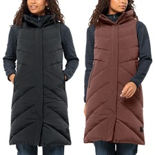 Jack Wolfskin Womens Marienplatz Padded Water Repellent Bodywarmer Gilet