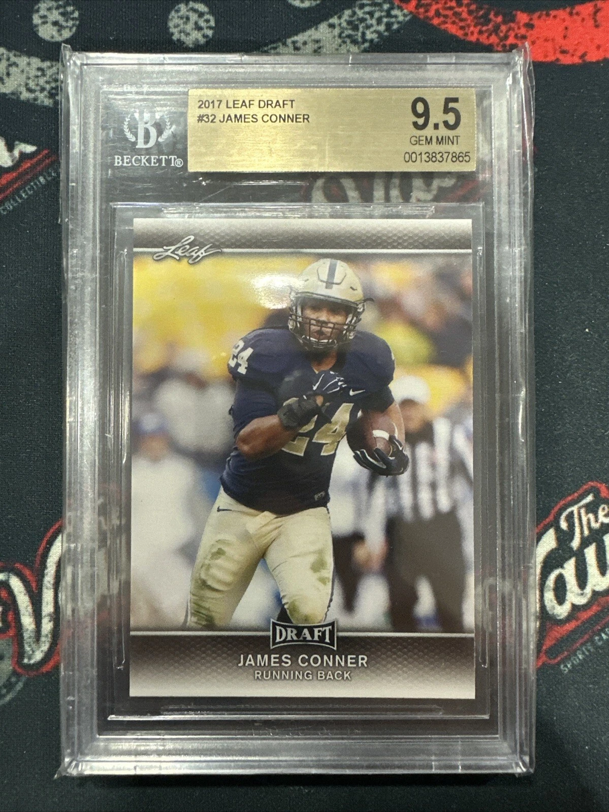 James Conner Leaf Draft #32 Base