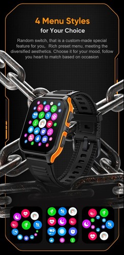 Smartwatch Fitness Tracker for Men and Women with Calorie Counter P3 - 第 17/22 張圖片