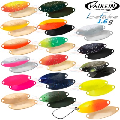 ValkeIN Ice Fake 1.6 g 26 mm Trout Spoon JDM Assorted Colors