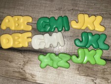 Vintage Fisher Price Fun With Food Alphabet Soup ABC's 8 Pieces Lot