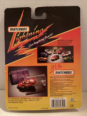 Vintage 1991 Matchbox Lightning Nissan Datsun 300 ZX Turbo
