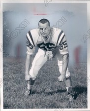 1964 Baldwin Wallace University Football Hall of Fame Dave Dourm Press Photo