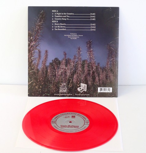 LIZZIE HUFFMAN and Her Brother Band 10" RED VINYL Record - Picture 2 of 2