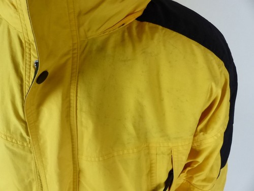 Maul Sport Company Mega Tex Herren Jacke 54 L/XL Parka gelb Used Wear Look (DU) - Bild 10 von 11