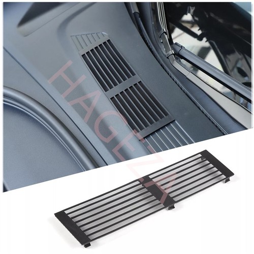Black ABS Air Inlet Protect Cabin Insect Proof Net Cover For Tesla Model 3 2023+ - Foto 7 di 17