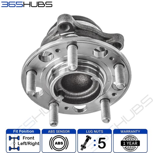 Front Wheel Bearing & Hub Assembly for 2009 2010 2011 2012-2014 Hyundai Genesis - Picture 8 of 12