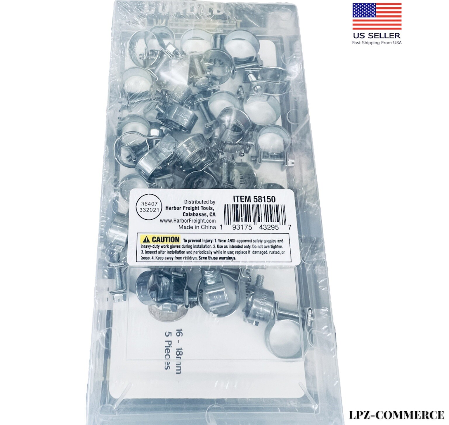 MADDOX Mini Fuel Injection Style Hose Clamp Kit, 40Pc NEW 🔥 eBay