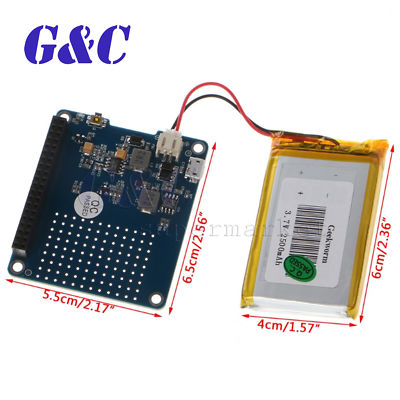 UPS HAT Board 2500mAh Lithium Battery For Raspberry Pi3 Model B/Pi 2B/B+/A+ A2TM